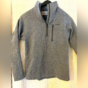 Simms Women’s small gray fleece 1/4 zip Jacket